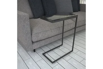 Maddeson Sidobord 46 cm - Svart/Vit - Möbler - Bord & matgrupp - Avlastningsbord & sidobord - Lampbord & sidobord