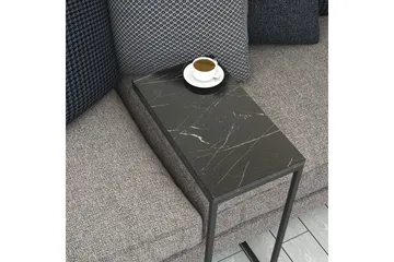 Maddeson Sidobord 46 cm - Svart/Vit - Möbler - Bord & matgrupp - Avlastningsbord & sidobord - Lampbord & sidobord