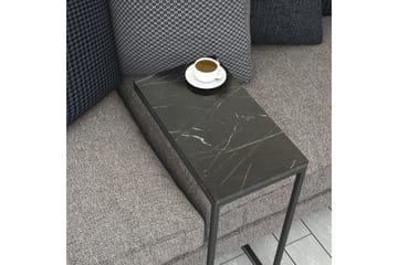 Maddeson Sidobord 46 cm - Svart/Vit - Möbler - Bord & matgrupp - Avlastningsbord & sidobord - Lampbord & sidobord