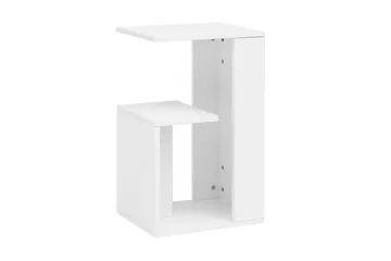 Melindy Sidobord 35 cm - Vit - Möbler - Bord & matgrupp - Avlastningsbord & sidobord - Lampbord & sidobord