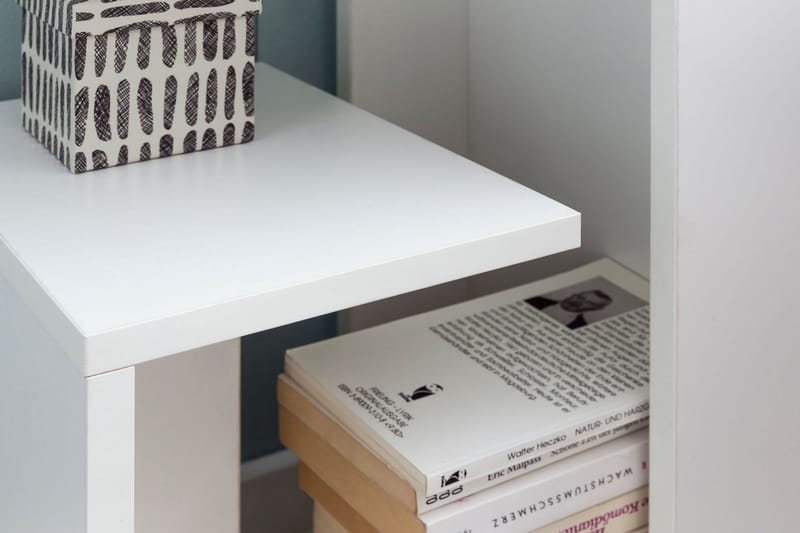 Melindy Sidobord 35 cm - Vit - Möbler - Bord & matgrupp - Avlastningsbord & sidobord - Lampbord & sidobord