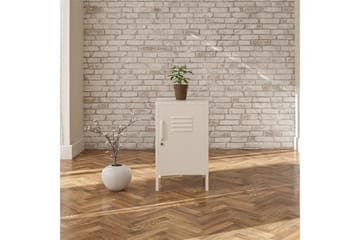 Mission District Sidobord 38x40 cm Vit - Dorel Home - Möbler - Bord & matgrupp - Avlastningsbord & sidobord - Lampbord & sidobord