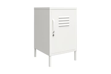 Mission District Sidobord 38x40 cm Vit - Dorel Home - Möbler - Bord & matgrupp - Avlastningsbord & sidobord - Lampbord & sidobord