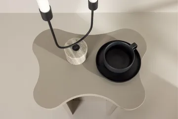 Molde Sidobord 42x30 cm - Beige - Möbler - Bord & matgrupp - Avlastningsbord & sidobord - Piedestal & blompiedestal