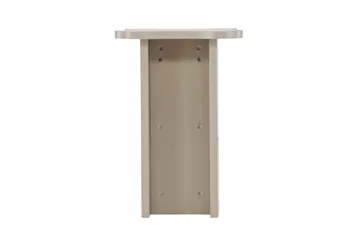 Molde Sidobord 42x30 cm - Beige - Möbler - Bord & matgrupp - Avlastningsbord & sidobord - Piedestal & blompiedestal