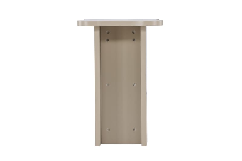 Molde Sidobord 42x30 cm - Beige - Möbler - Bord & matgrupp - Avlastningsbord & sidobord - Piedestal & blompiedestal