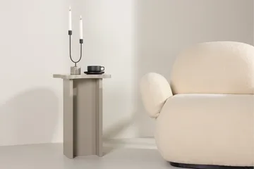 Molde Sidobord 42x30 cm - Beige - Möbler - Bord & matgrupp - Avlastningsbord & sidobord - Piedestal & blompiedestal