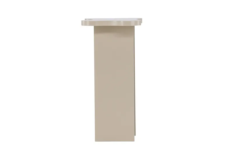 Molde Sidobord 42x30 cm - Beige - Möbler - Bord & matgrupp - Avlastningsbord & sidobord - Piedestal & blompiedestal
