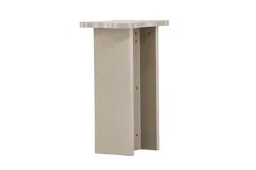 Molde Sidobord 42x30 cm - Beige - Möbler - Bord & matgrupp - Avlastningsbord & sidobord - Piedestal & blompiedestal