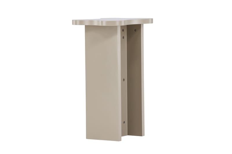 Molde Sidobord 42x30 cm - Beige - Möbler - Bord & matgrupp - Avlastningsbord & sidobord - Piedestal & blompiedestal
