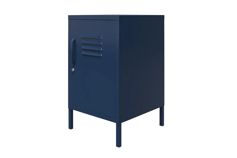 Moon Phases Sidobord 38x40 cm Blå - Dorel Home - Möbler - Bord & matgrupp - Avlastningsbord & sidobord - Lampbord & sidobord