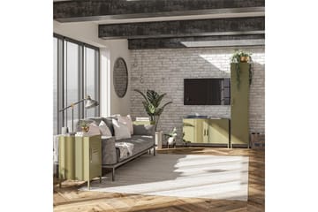 Moriah Sidobord 38x40 cm Olivgrön - Dorel Home - Möbler - Bord & matgrupp - Avlastningsbord & sidobord - Lampbord & sidobord