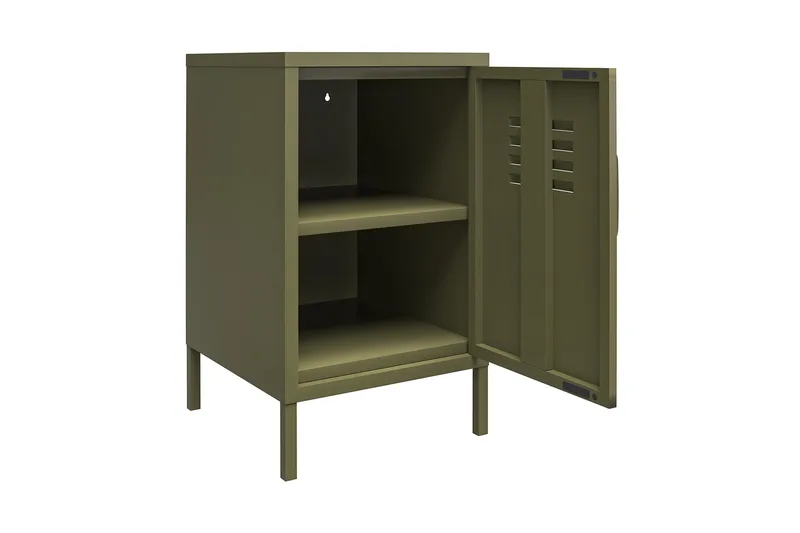 Moriah Sidobord 38x40 cm Olivgrön - Dorel Home - Möbler - Bord & matgrupp - Avlastningsbord & sidobord - Lampbord & sidobord