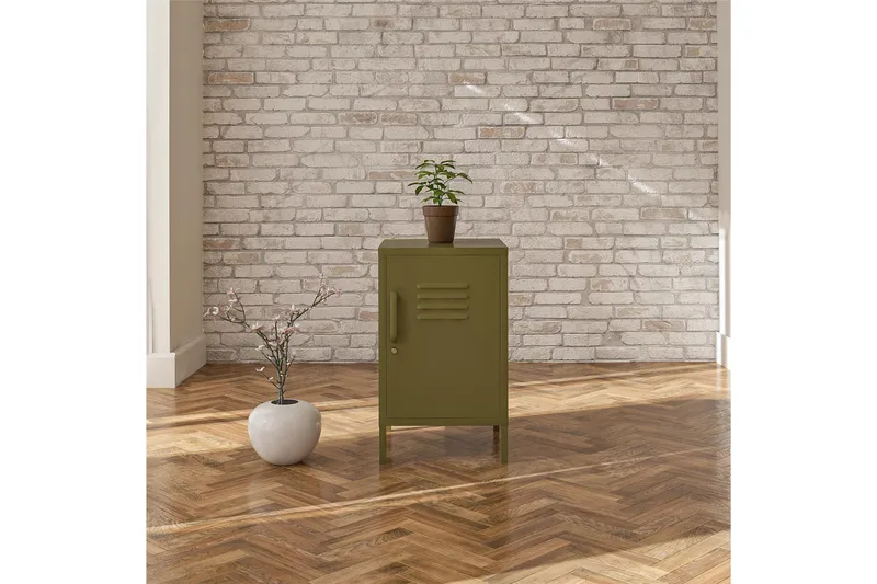 Moriah Sidobord 38x40 cm Olivgrön - Dorel Home - Möbler - Bord & matgrupp - Avlastningsbord & sidobord - Lampbord & sidobord