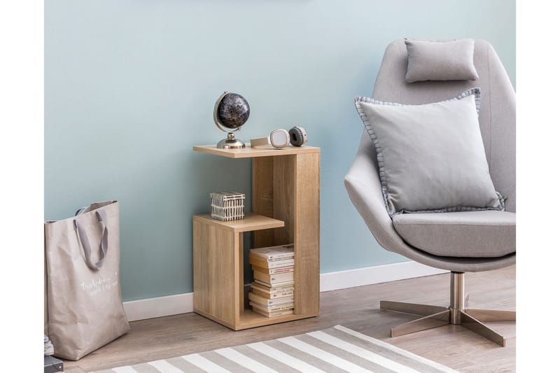 Moyinoluwa Sidobord 35 cm - Trä/natur - Möbler - Bord & matgrupp - Avlastningsbord & sidobord - Lampbord & sidobord