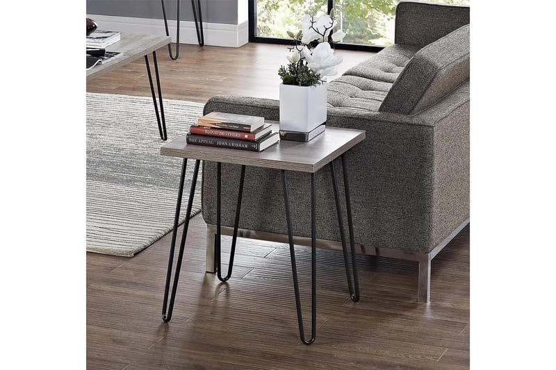 Owen Sidobord 50 cm Brun - Dorel Home - Möbler - Bord & matgrupp - Avlastningsbord & sidobord - Lampbord & sidobord