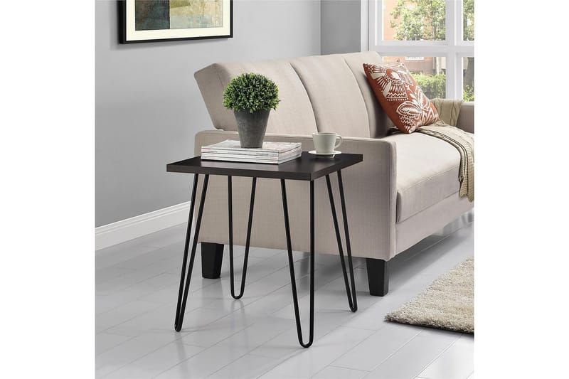Owen Sidobord 50 cm Espresso - Dorel Home - Möbler - Bord & matgrupp - Avlastningsbord & sidobord - Lampbord & sidobord