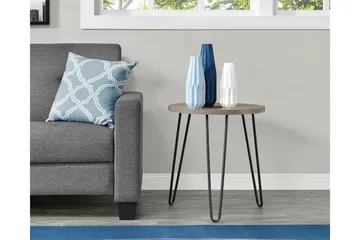 Owen Sidobord 50 cm Grå - Dorel Home - Möbler - Bord & matgrupp - Avlastningsbord & sidobord - Lampbord & sidobord