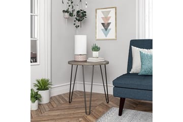 Owen Sidobord 50 cm Grå - Dorel Home - Möbler - Bord & matgrupp - Avlastningsbord & sidobord - Lampbord & sidobord