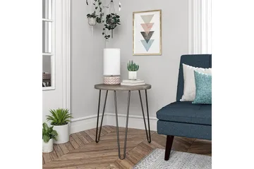 Owen Sidobord 50 cm Grå - Dorel Home - Möbler - Bord & matgrupp - Avlastningsbord & sidobord - Lampbord & sidobord