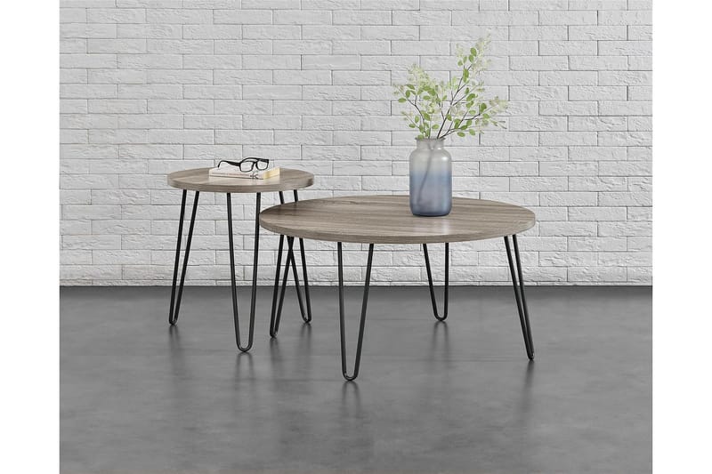 Owen Sidobord 50 cm Grå - Dorel Home - Möbler - Bord & matgrupp - Avlastningsbord & sidobord - Lampbord & sidobord