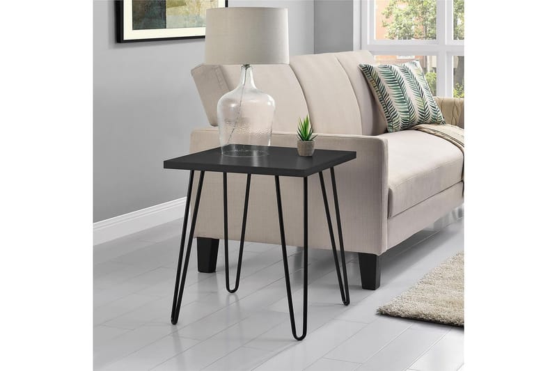 Owen Sidobord 50 cm Svart - Dorel Home - Möbler - Bord & matgrupp - Avlastningsbord & sidobord - Lampbord & sidobord
