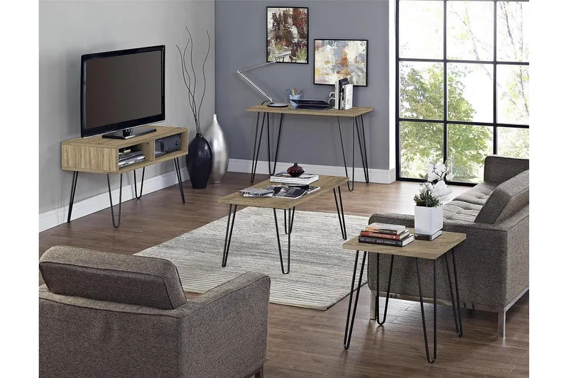 Owen Sidobord 50 cm Trä/Natur - Dorel Home - Möbler - Bord & matgrupp - Avlastningsbord & sidobord - Lampbord & sidobord