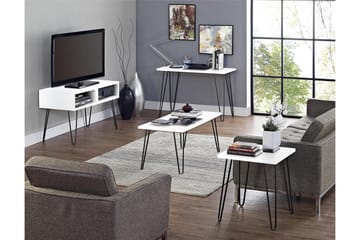 Owen Sidobord 50 cm Vit - Dorel Home - Möbler - Bord & matgrupp - Avlastningsbord & sidobord - Lampbord & sidobord