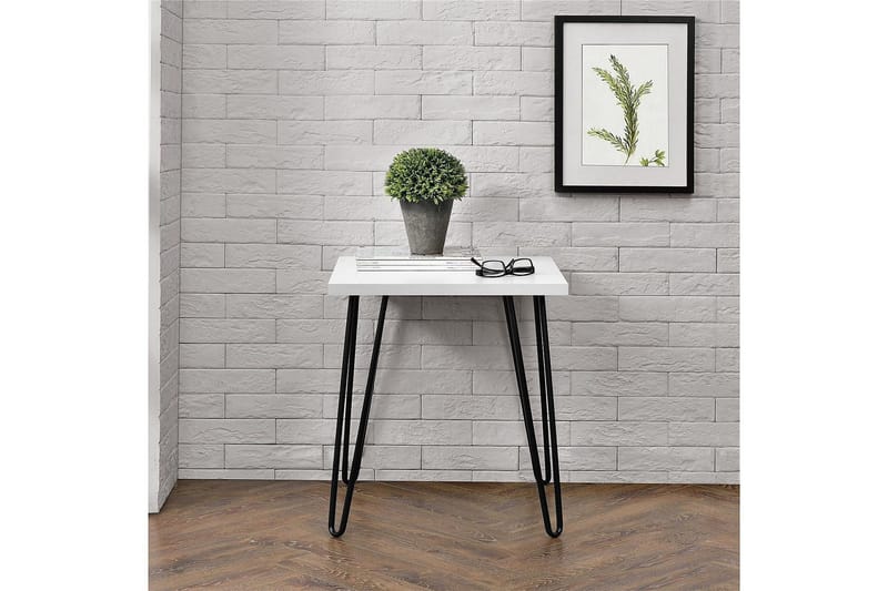 Owen Sidobord 50 cm Vit - Dorel Home - Möbler - Bord & matgrupp - Avlastningsbord & sidobord - Lampbord & sidobord
