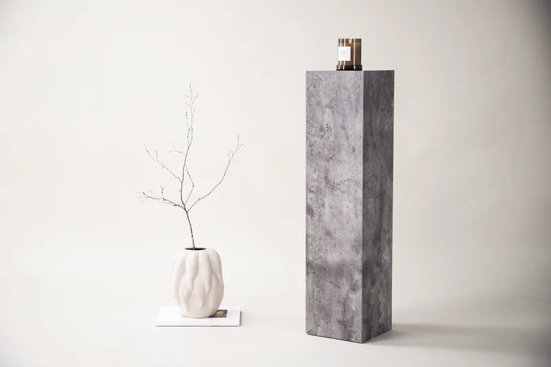 Ramsvik Sidobord 23 cm - Grå - Möbler - Bord & matgrupp - Avlastningsbord & sidobord - Piedestal & blompiedestal