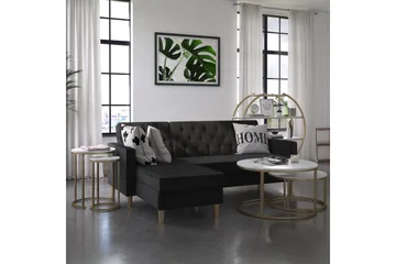 Revazi Sidobord Marmor - Vit - Möbler - Bord & matgrupp - Avlastningsbord & sidobord - Lampbord & sidobord