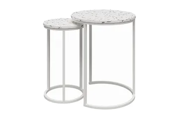 Revazi Sidobord - Terrazzo - Möbler - Bord & matgrupp - Avlastningsbord & sidobord - Lampbord & sidobord