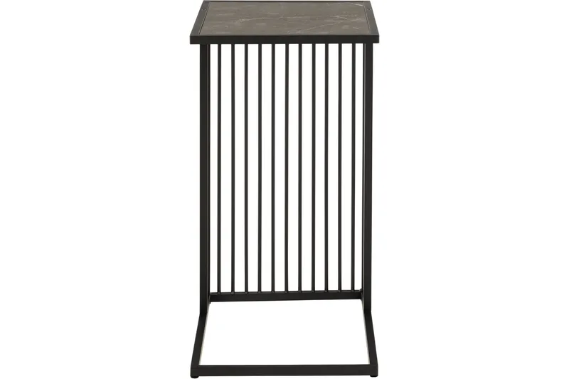 Saklani Sidobord 35x35 cm - Svart - Möbler - Bord & matgrupp - Avlastningsbord & sidobord - Lampbord & sidobord