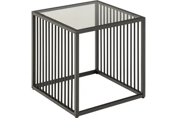 Saklani Sidobord 40x40 cm - Grå - Möbler - Bord & matgrupp - Avlastningsbord & sidobord - Lampbord & sidobord