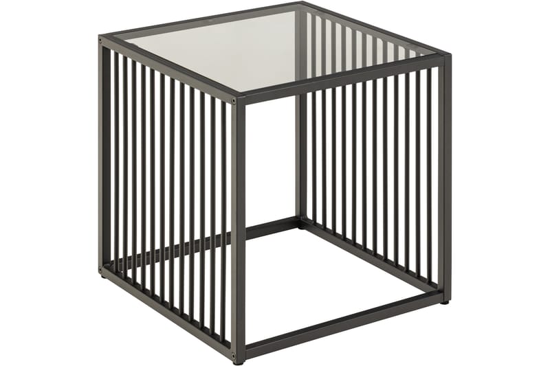 Saklani Sidobord 40x40 cm, Grå