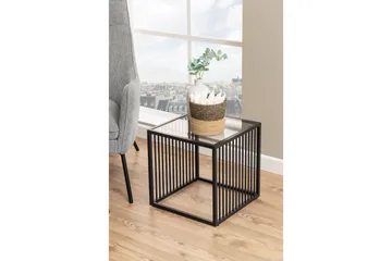 Saklani Sidobord 40x40 cm - Grå - Möbler - Bord & matgrupp - Avlastningsbord & sidobord - Lampbord & sidobord