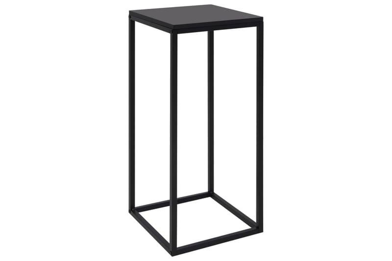 Sidobord 2 st svart stål - Svart - Lampbord & sidobord - Brickbord & småbord