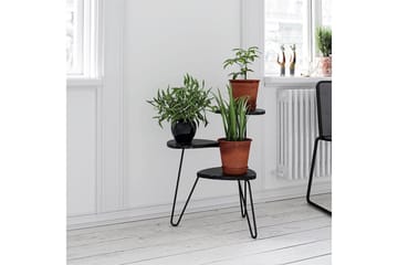 Sidobord Athena 55 cm Marmorlook/Svart - Novogratz - Möbler - Bord & matgrupp - Avlastningsbord & sidobord - Lampbord & sidobord