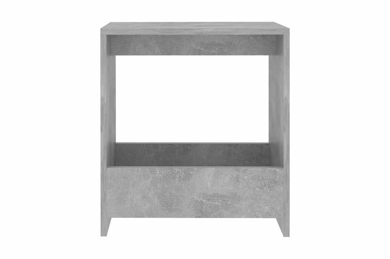 Sidobord betonggrå 50x26x50 cm spånskiva - Grå - Lampbord & sidobord - Brickbord & småbord