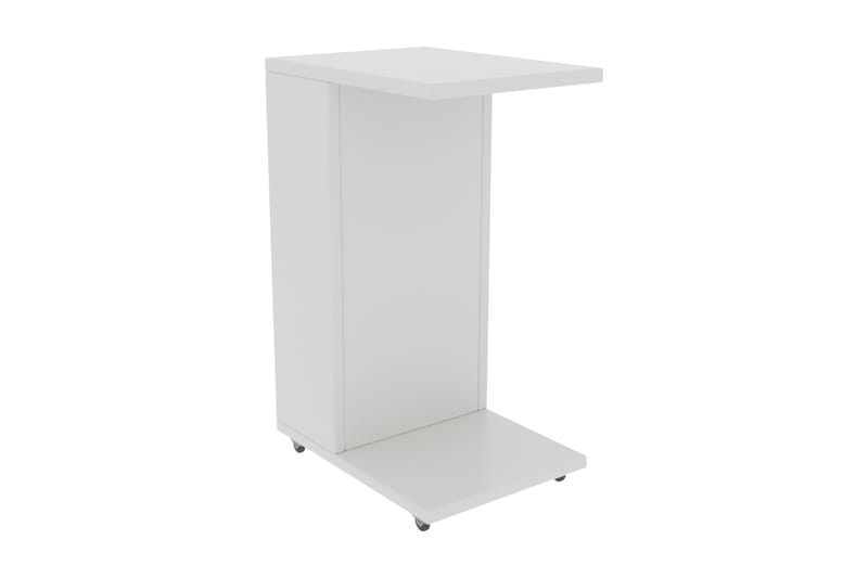 Sidobord Filint 63 cm - Vit - Möbler - Bord & matgrupp - Avlastningsbord & sidobord - Lampbord & sidobord