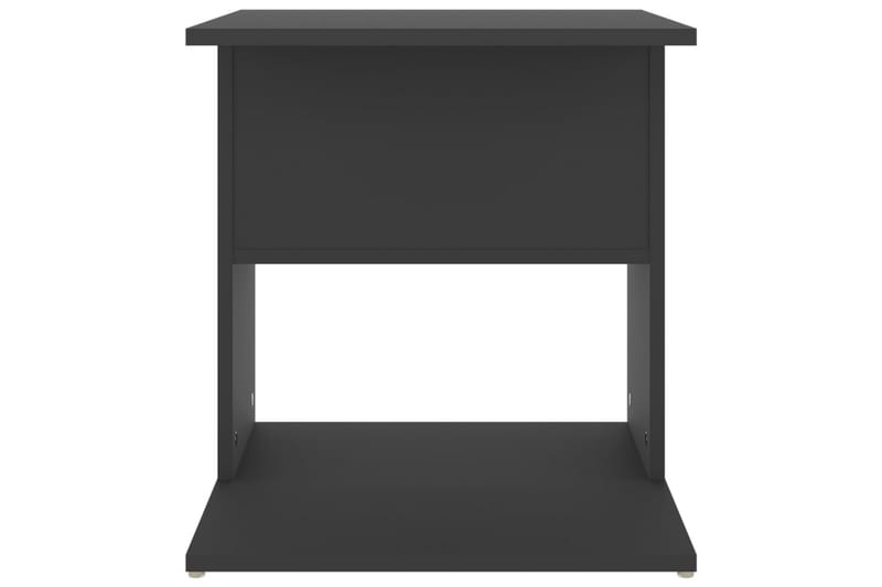Sidobord grå 45x45x48 cm spånskiva - Grå - Lampbord & sidobord - Brickbord & småbord