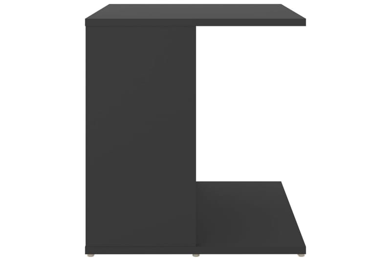 Sidobord grå 45x45x48 cm spånskiva - Grå - Lampbord & sidobord - Brickbord & småbord