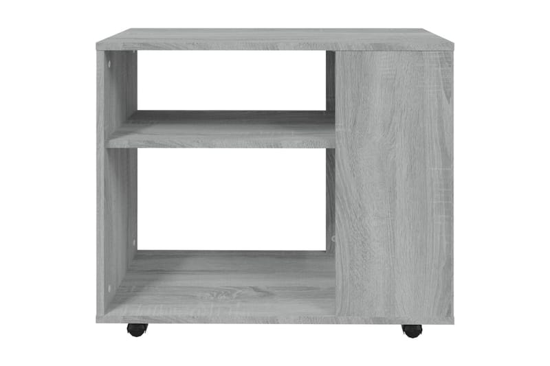 Sidobord grå sonoma 70x35x55 cm konstruerat trä - Grå - Lampbord & sidobord - Brickbord & småbord
