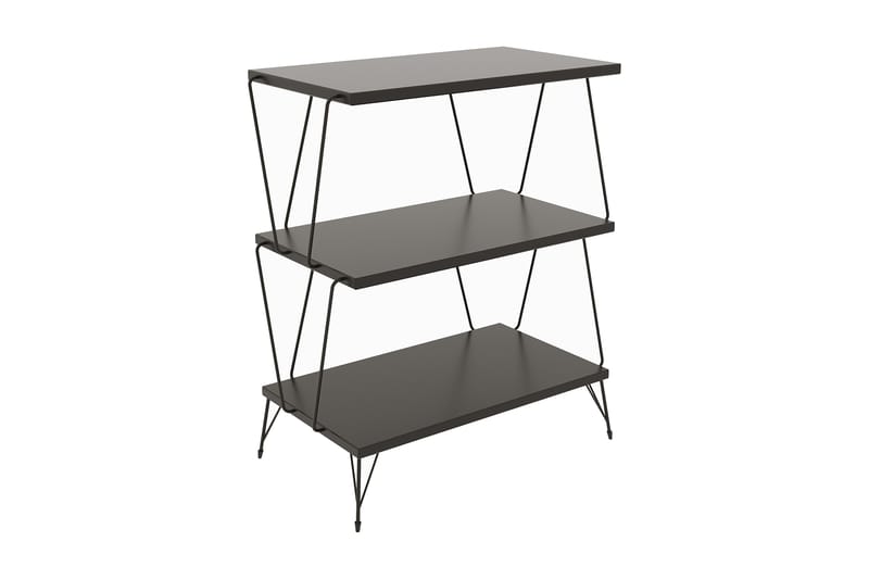 Sidobord Igazz 48 cm - Antracit/Svart - Möbler - Bord & matgrupp - Avlastningsbord & sidobord - Lampbord & sidobord