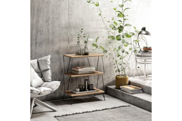 Sidobord Igazz 48 cm - Natur/Svart - Möbler - Bord & matgrupp - Avlastningsbord & sidobord - Lampbord & sidobord
