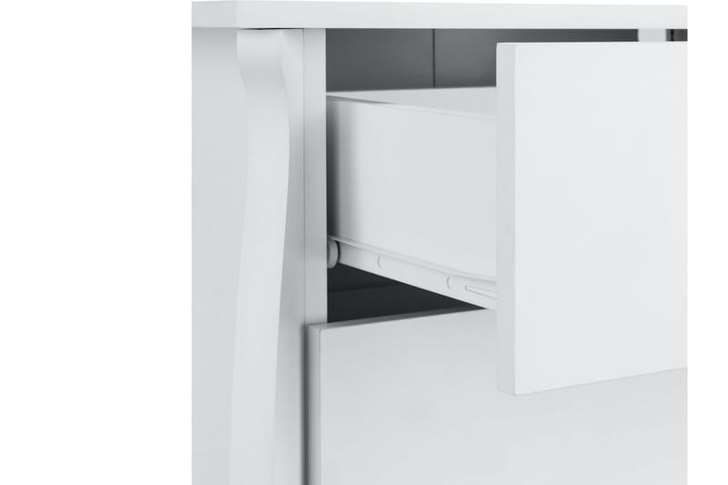 Sidobord Leifiana 38 cm - Vit - Lampbord & sidobord - Brickbord & småbord