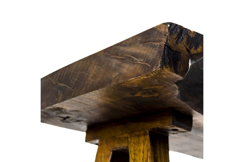 Sidobord Malaon 130 cm - Mörkbrun - Lampbord & sidobord - Brickbord & småbord