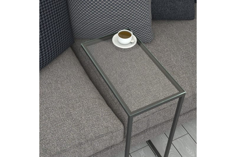 Sidobord Mertha 46 cm - Svart - Möbler - Bord & matgrupp - Avlastningsbord & sidobord - Lampbord & sidobord