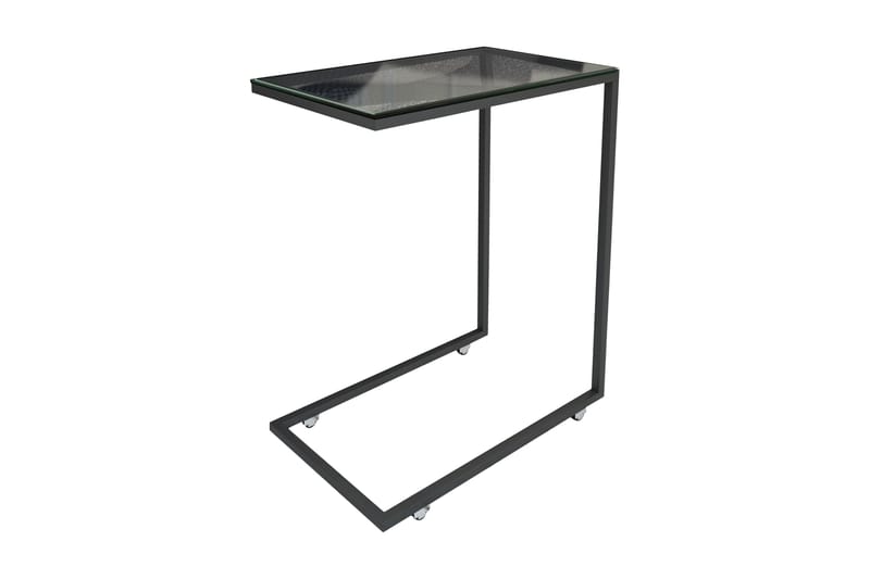 Sidobord Mertha 46 cm - Svart - Möbler - Bord & matgrupp - Avlastningsbord & sidobord - Lampbord & sidobord