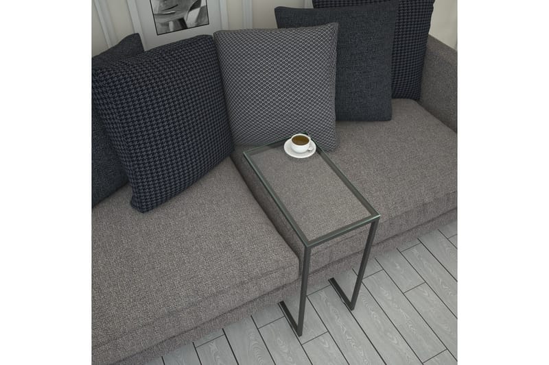 Sidobord Mertha 46 cm - Svart - Möbler - Bord & matgrupp - Avlastningsbord & sidobord - Lampbord & sidobord